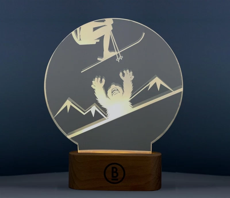 Lampe En cas de yéti