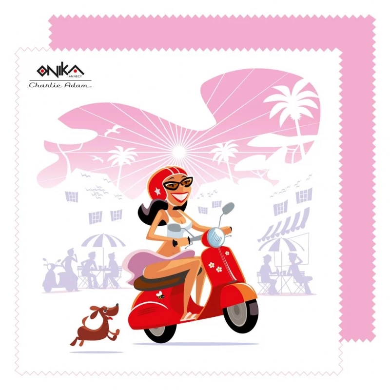 Essuies verres microfibre Vespa